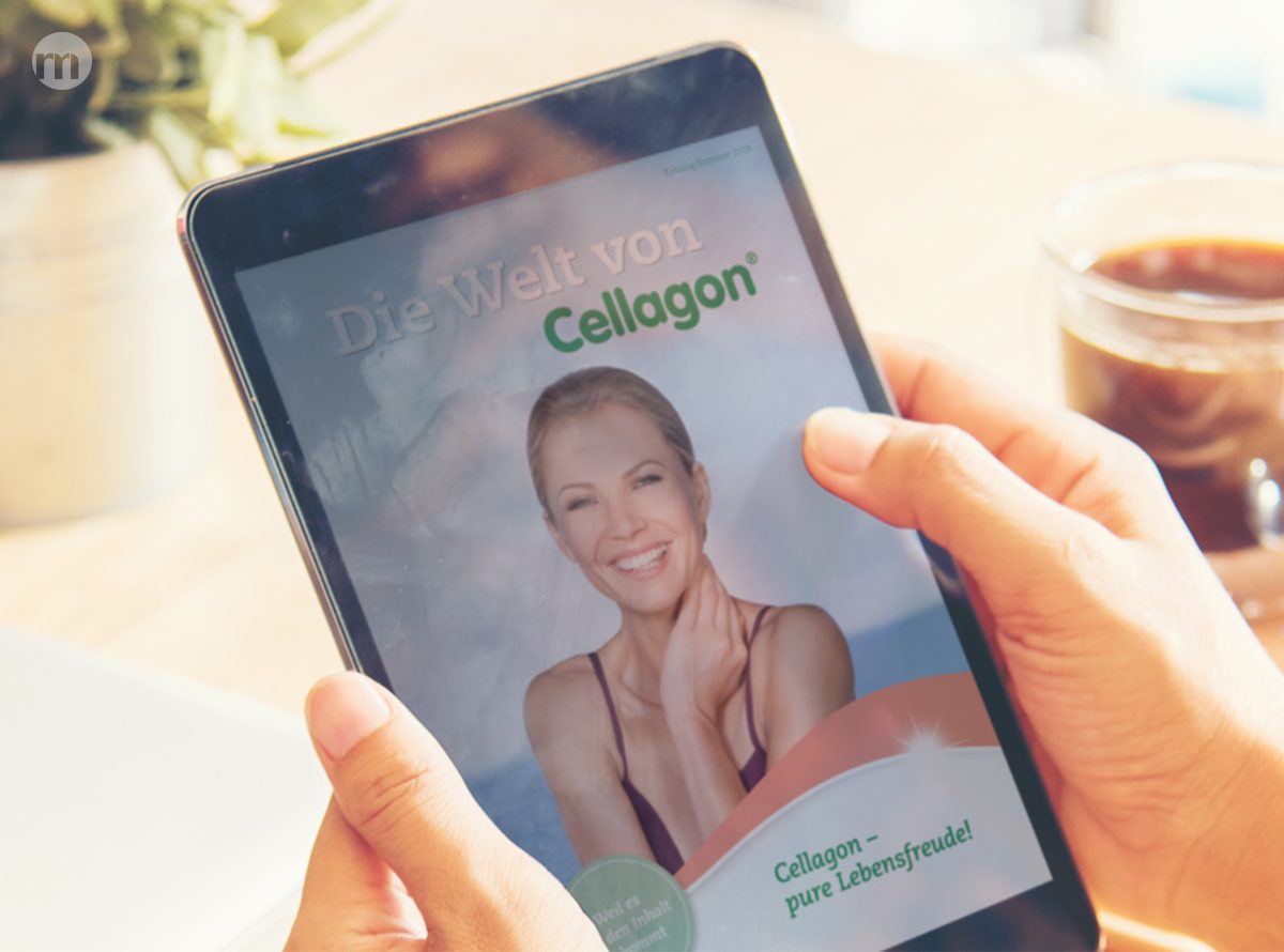marktrausch Blog: Cellagon – Darstellung Produktkatalog