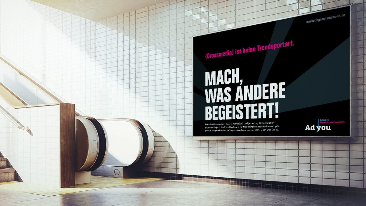 marktrausch Referenz: Nachwuchskampagne Ad you