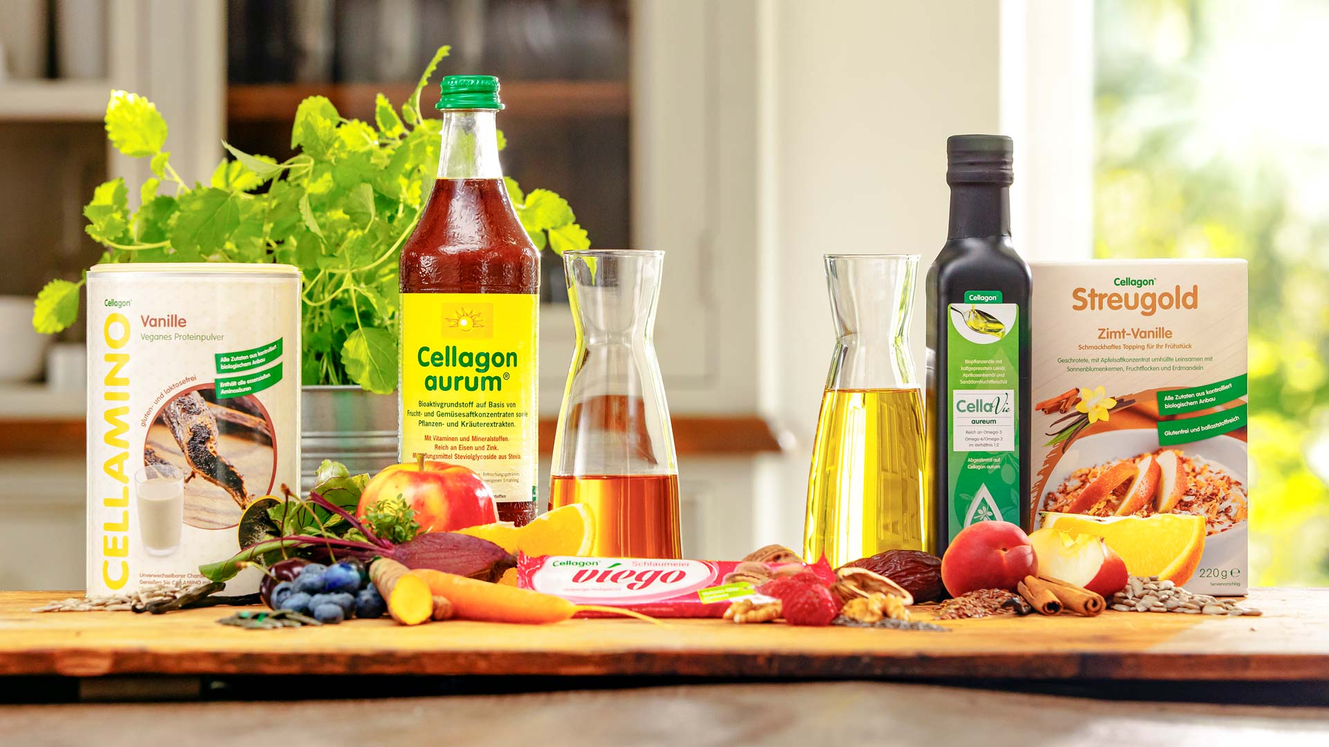 marktrausch für Cellagon: Cellagon Lebensmittel Produkte